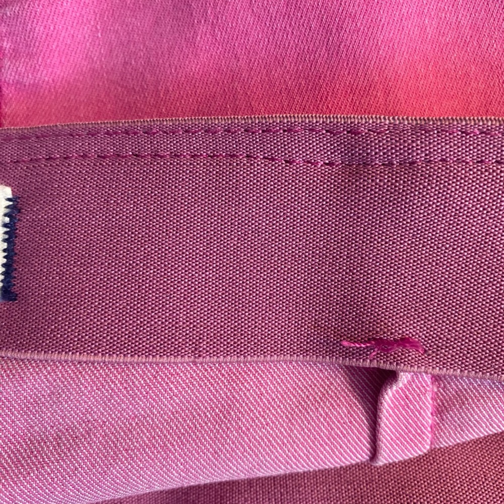 We The Free Free People Sz 27 Boho Penny Pull On Flare Jeans Magenta Pink Retro - Picture 7 of 9